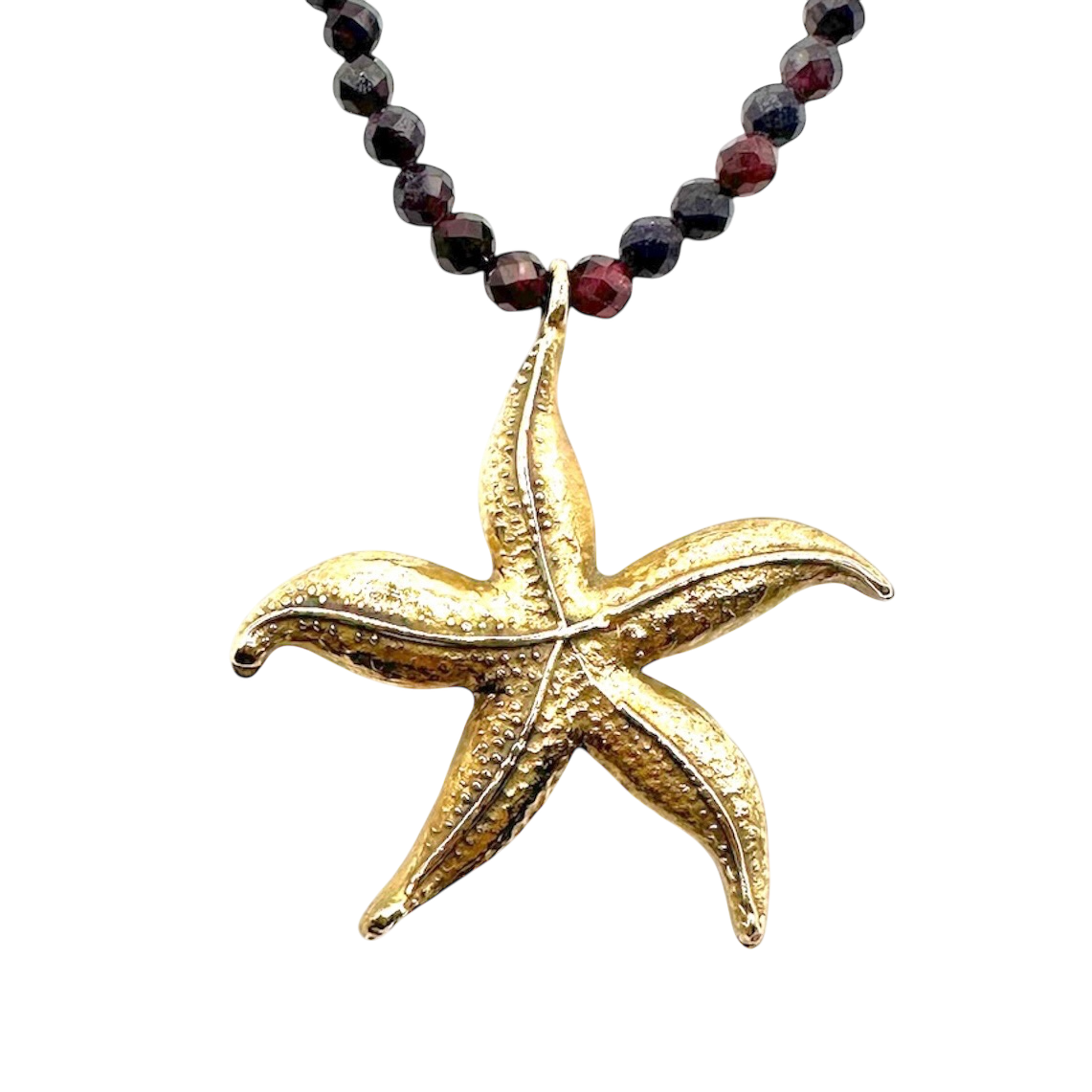 Astera Garnet necklace