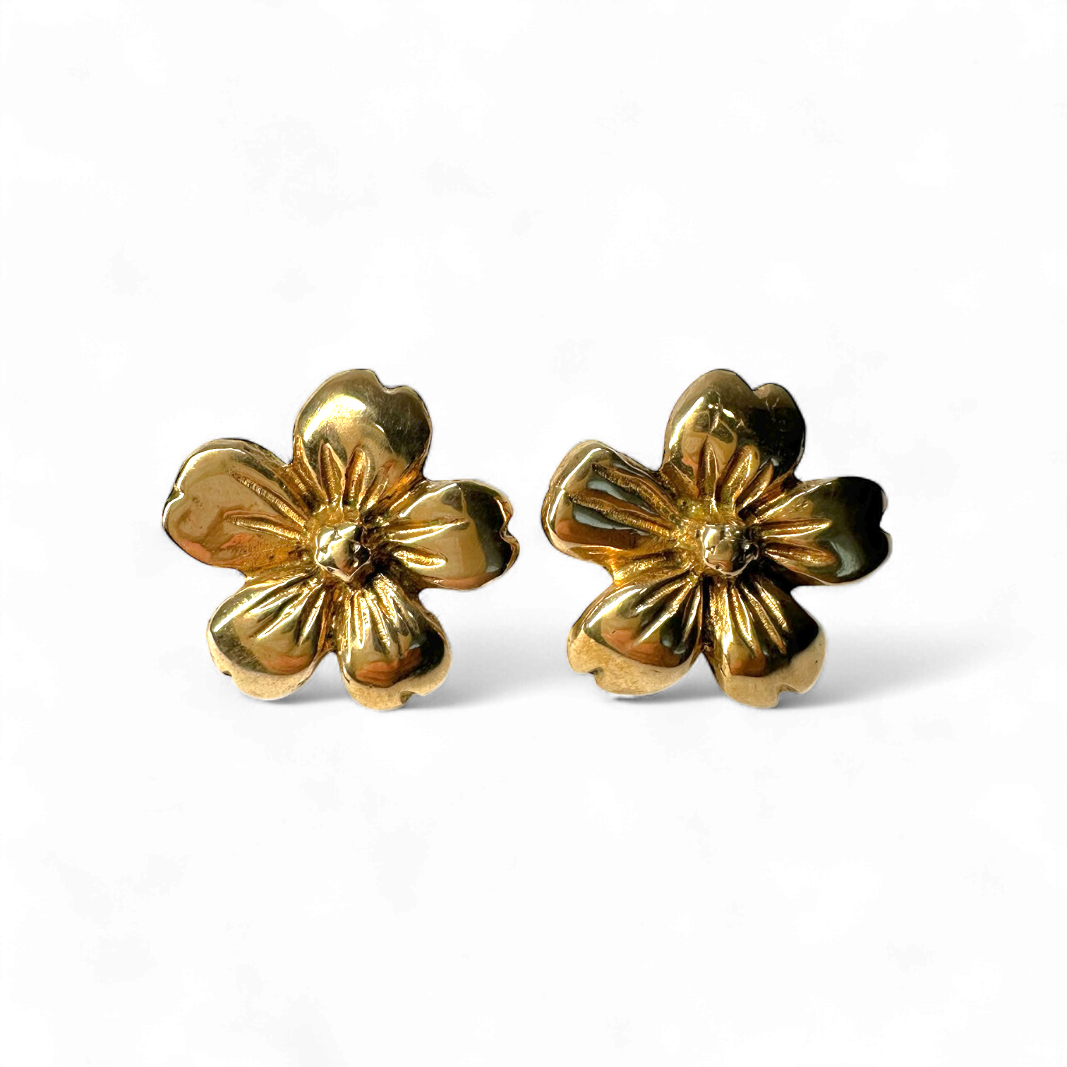 Flower earrings