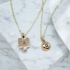 Medallion necklace