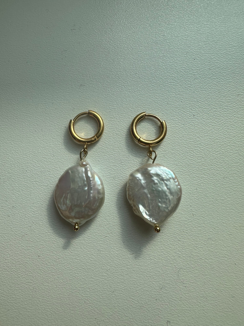 Ocean baroque earrings
