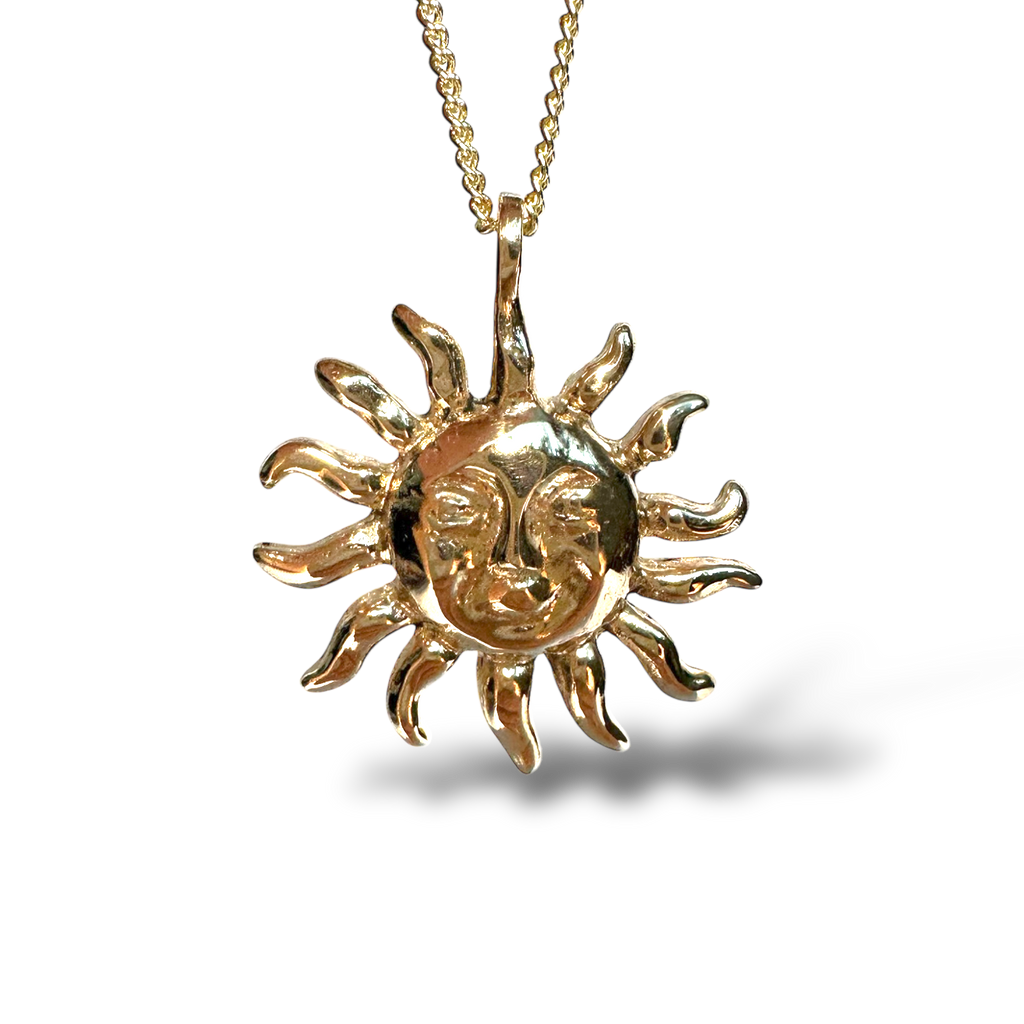 Sun necklace