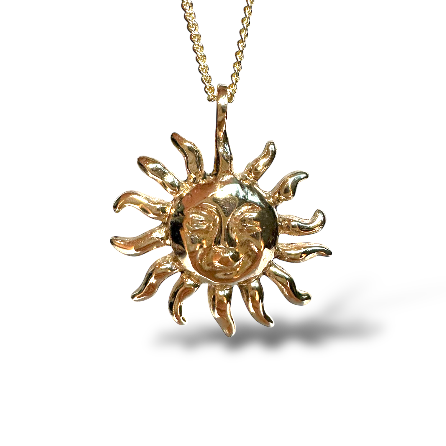Sun necklace