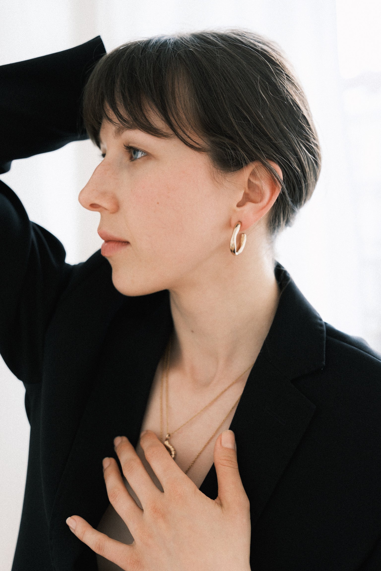 Wave earrings