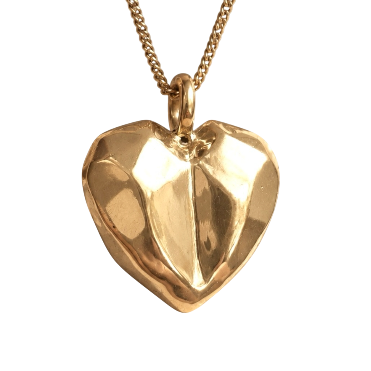 Secret heart necklace