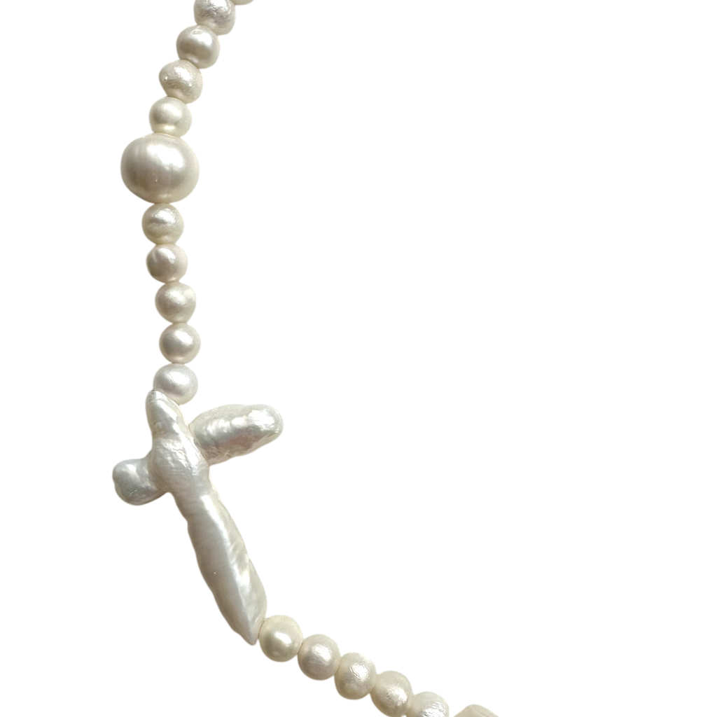 Coral Pearl necklace