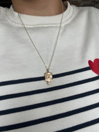 Medallion necklace
