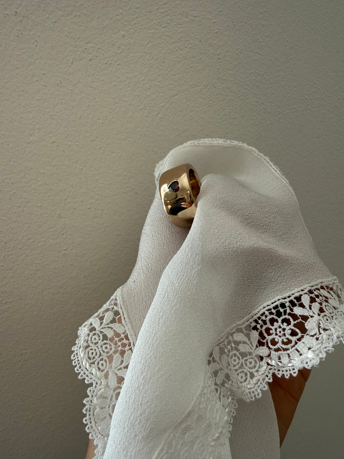Red heart ring