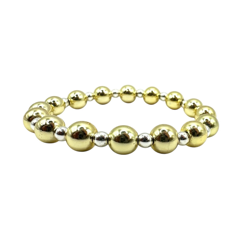 Gold Pearl Mix bracelet