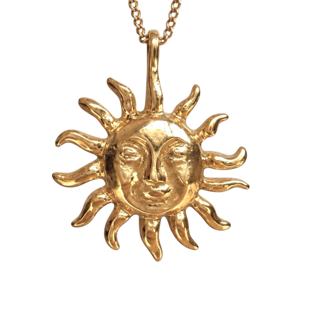 Sun necklace