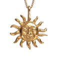 Sun necklace