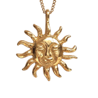 Sun necklace