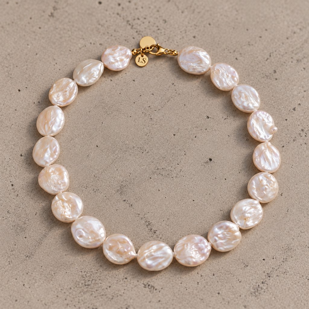 Ocean baroque necklace