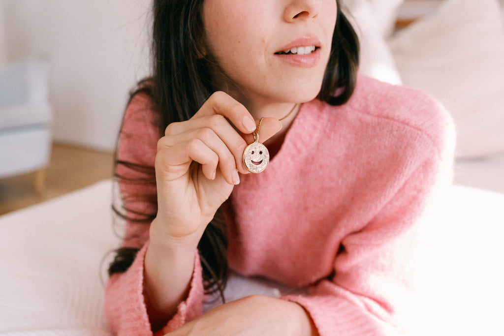 Smiley necklace