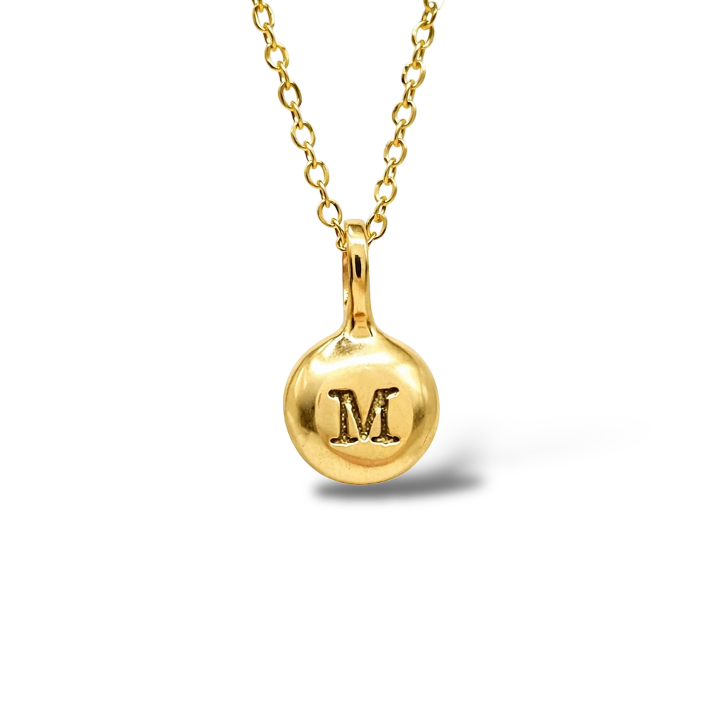 Mini medallion necklace