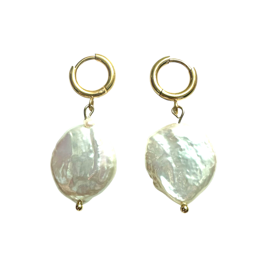 Ocean baroque earrings