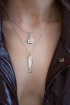 Mini Mare silver necklace