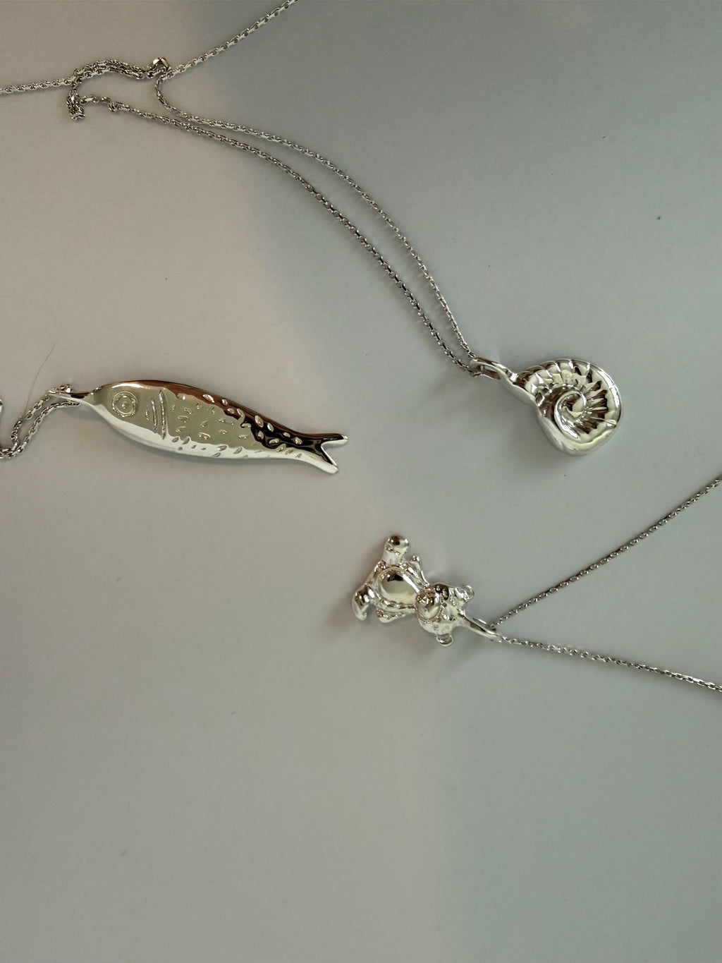 Mini Mare silver necklace