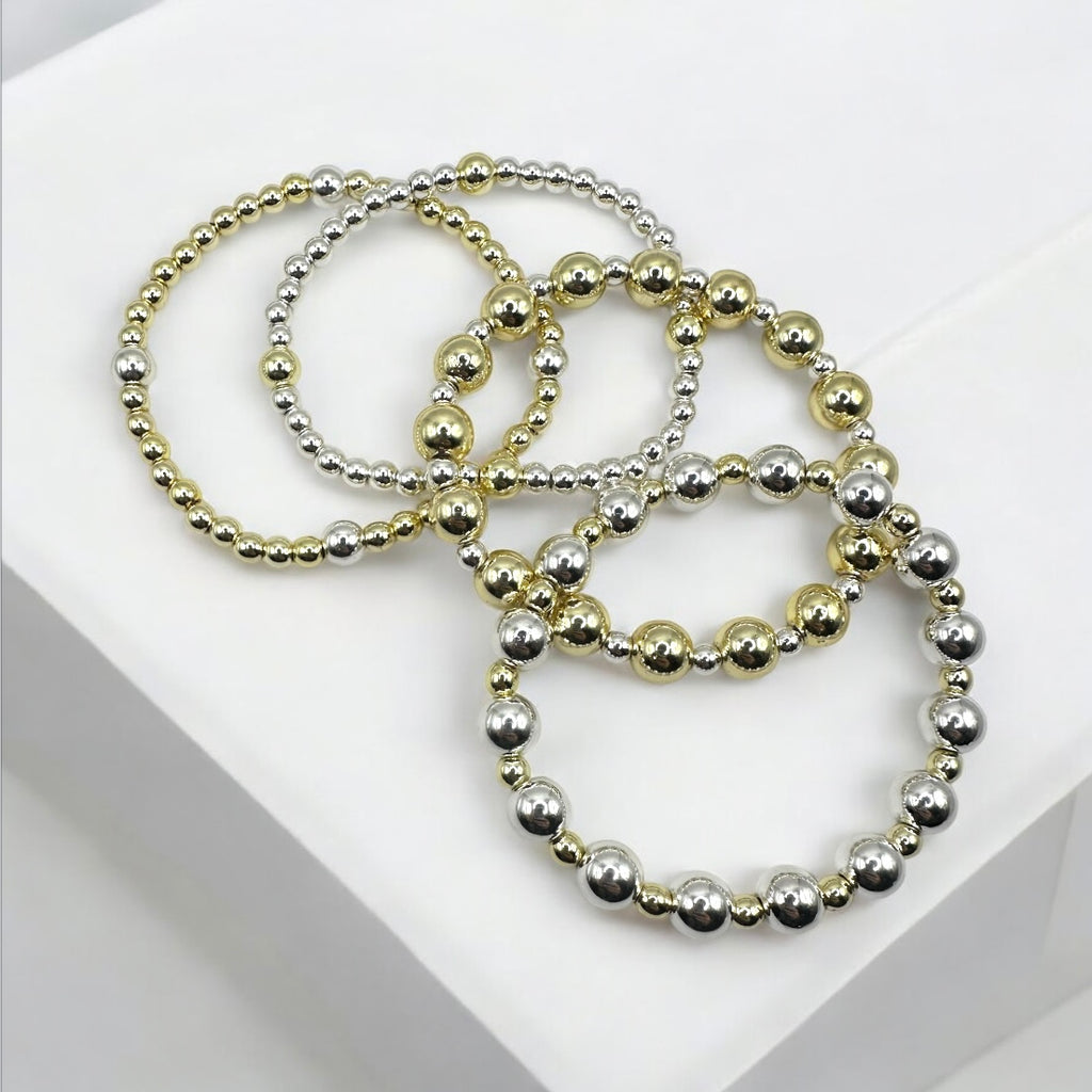 Gold Pearl Mix bracelet