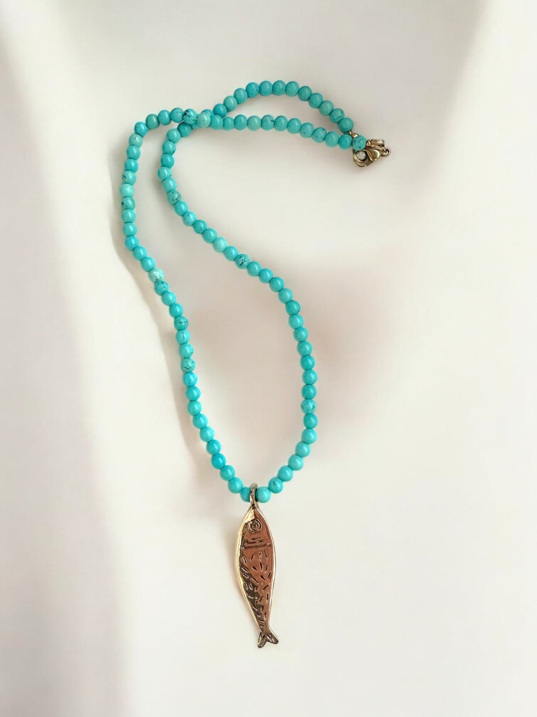 Sardine turquoise necklace