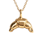 Croissant necklace