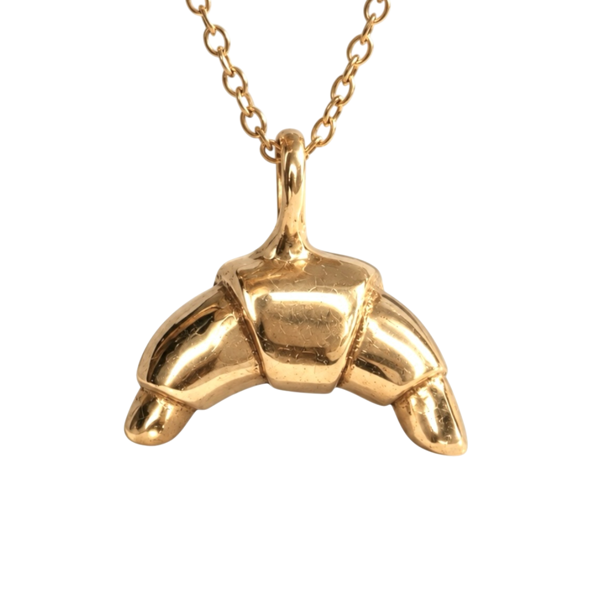 Croissant necklace