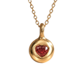 Red heart necklace