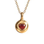 Red heart necklace
