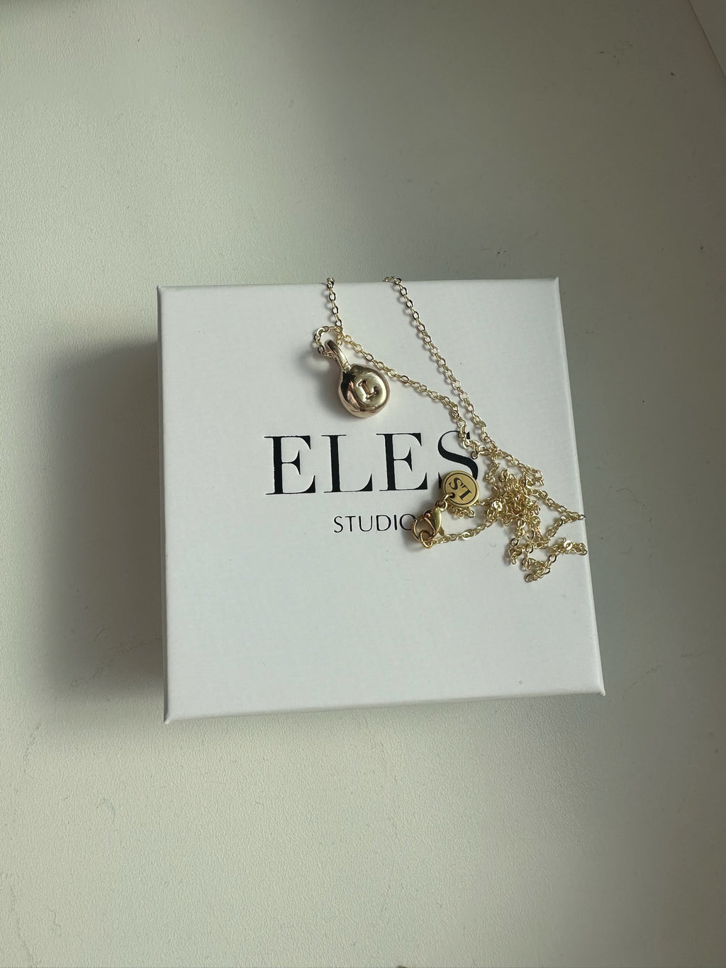 Mini medallion necklace