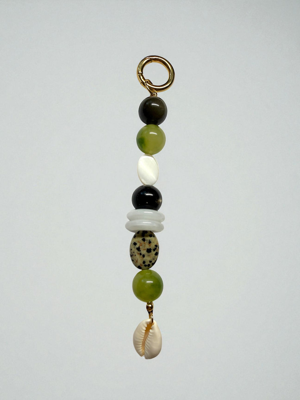 Olive bag charm