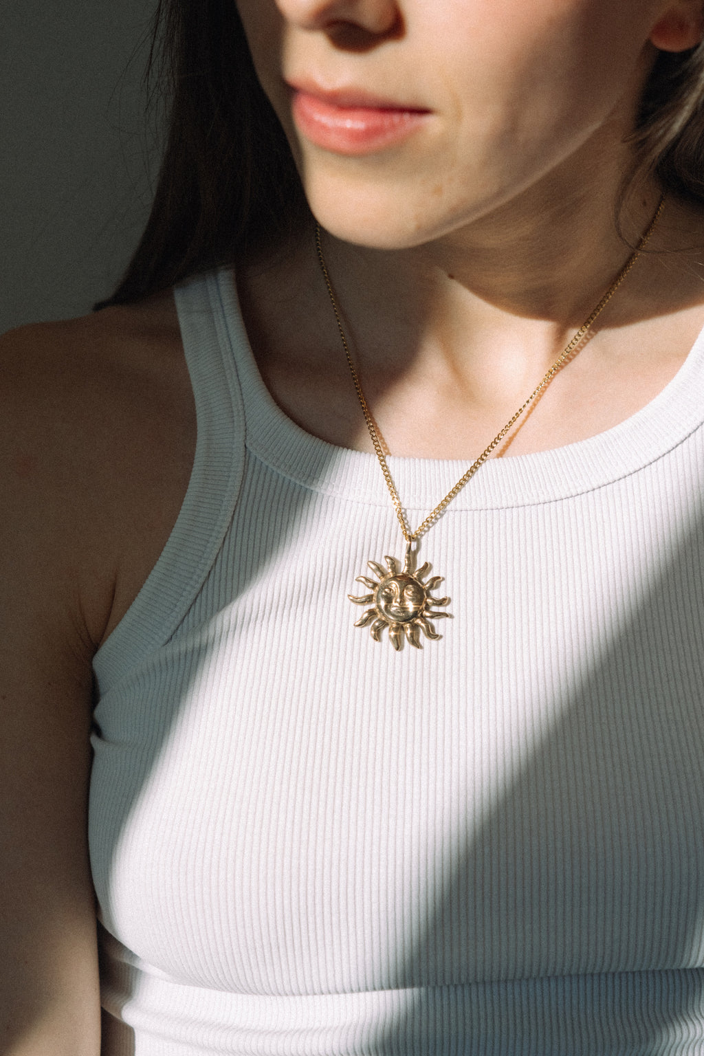 Sun necklace