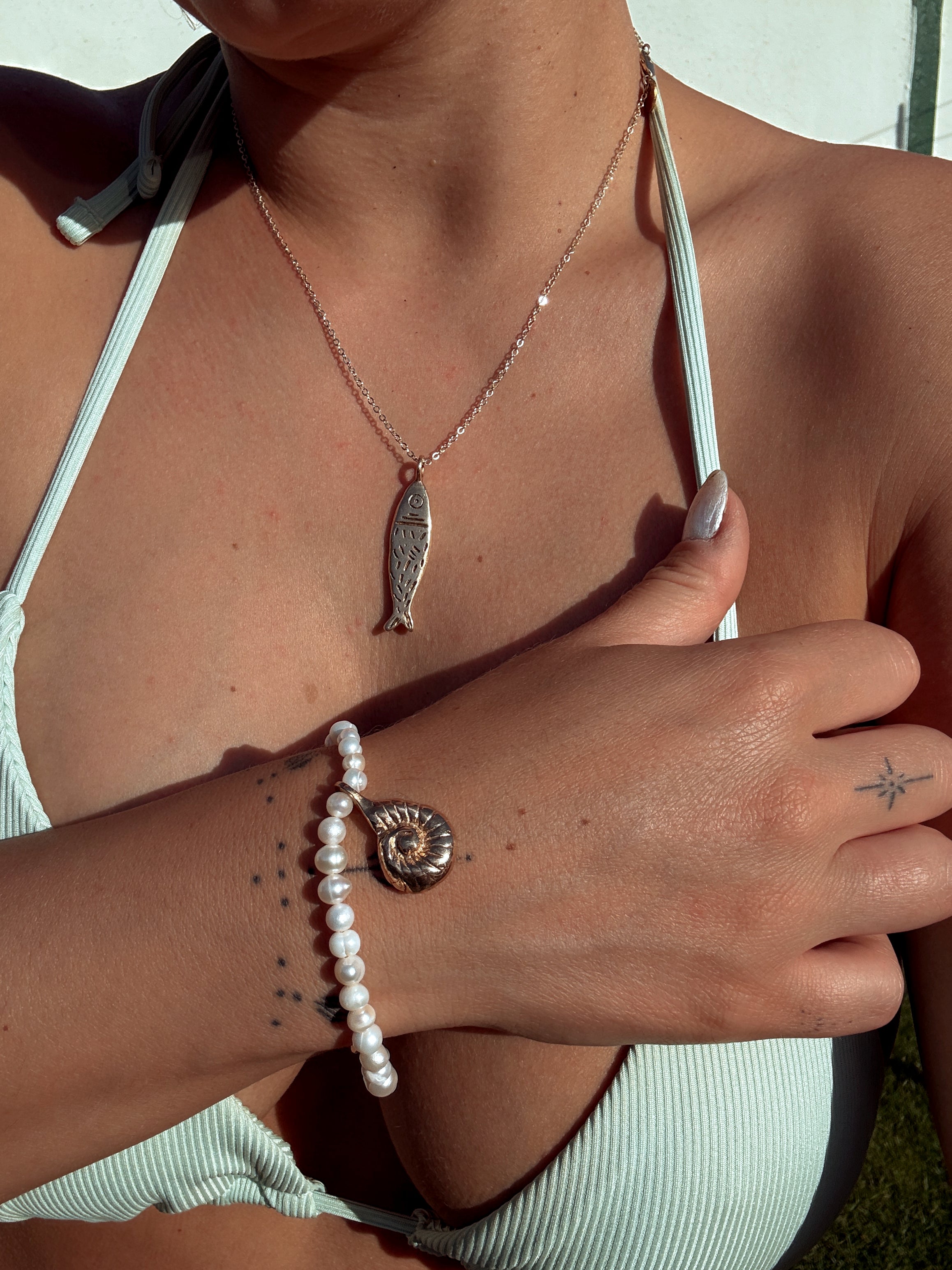 Mini Mare pearl bracelet