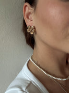 Flower earrings