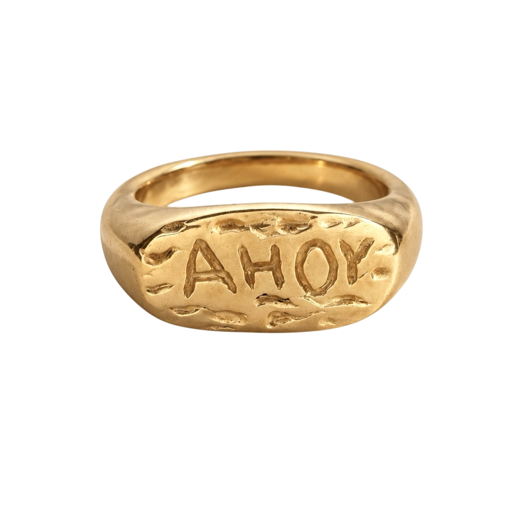 AHOY fisherman ring