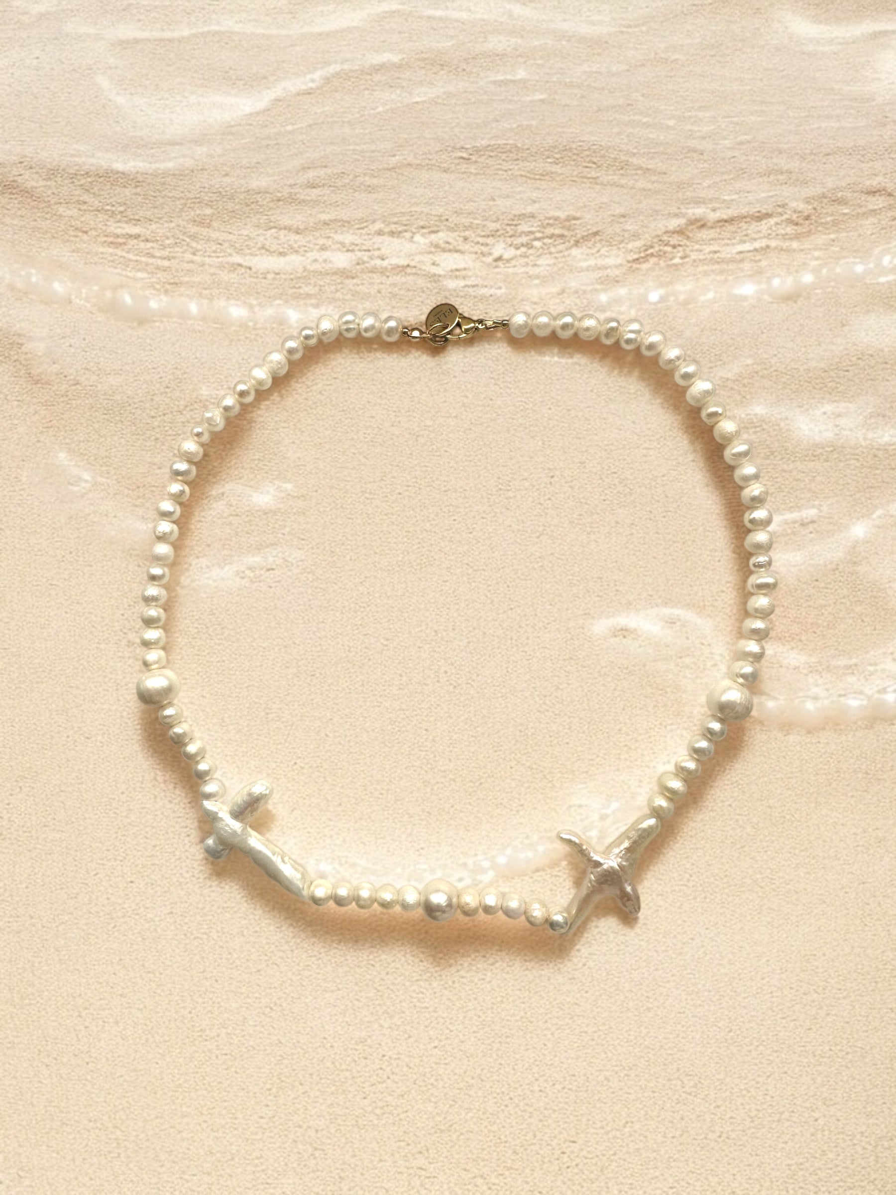 Coral Pearl necklace