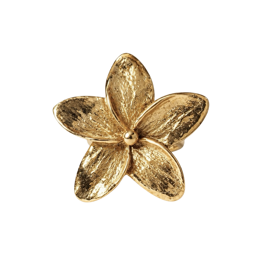 Plumeria ring
