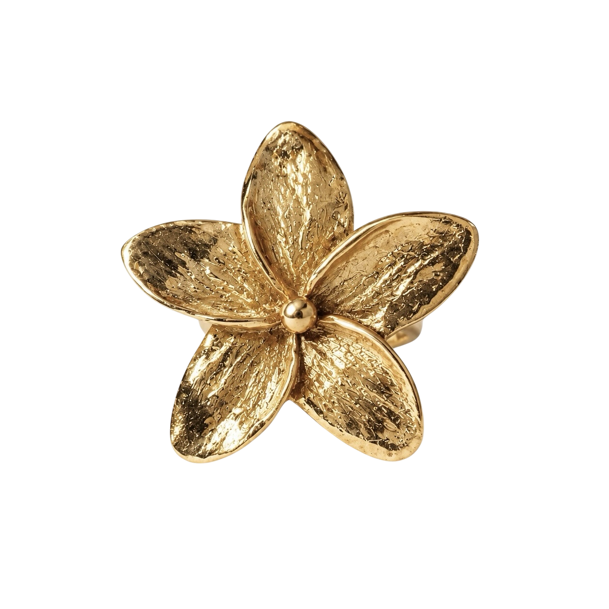 Plumeria ring