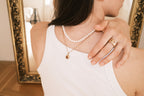 Red heart necklace
