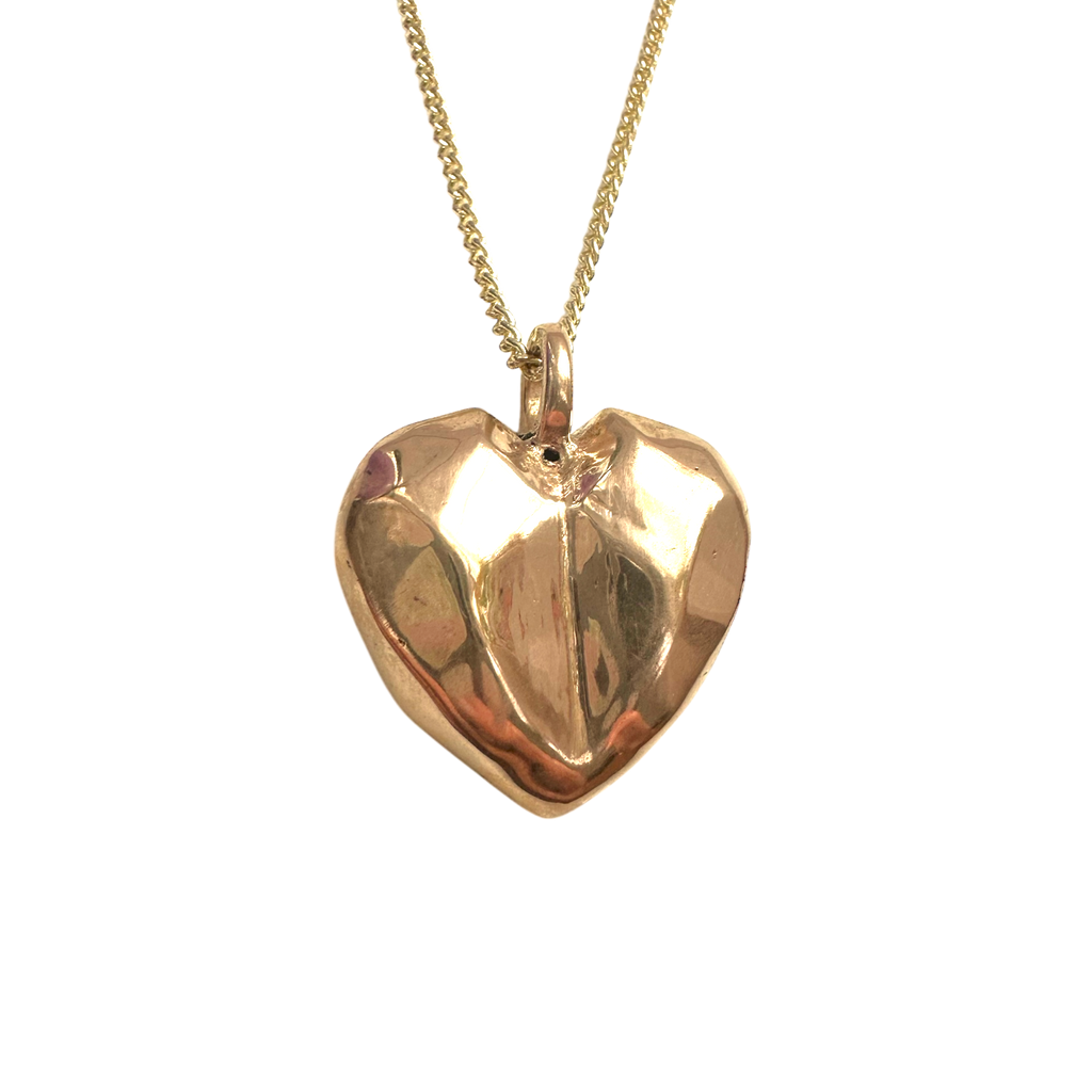 Secret heart necklace
