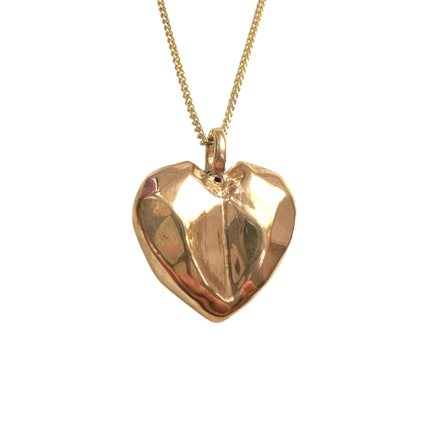 Secret heart necklace