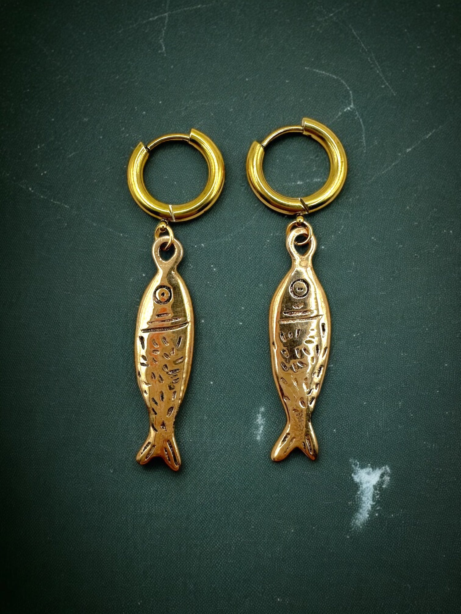 Sardine earrings