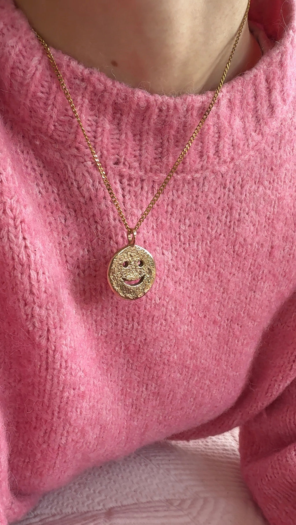 Smiley necklace