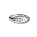 Amore ring silver