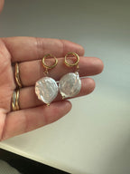 Ocean baroque earrings