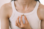 Croissant necklace
