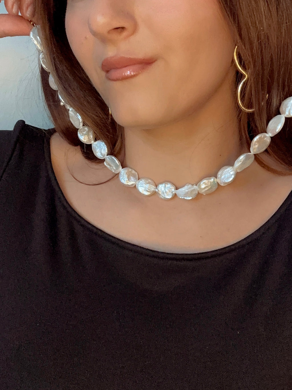 Ocean baroque necklace