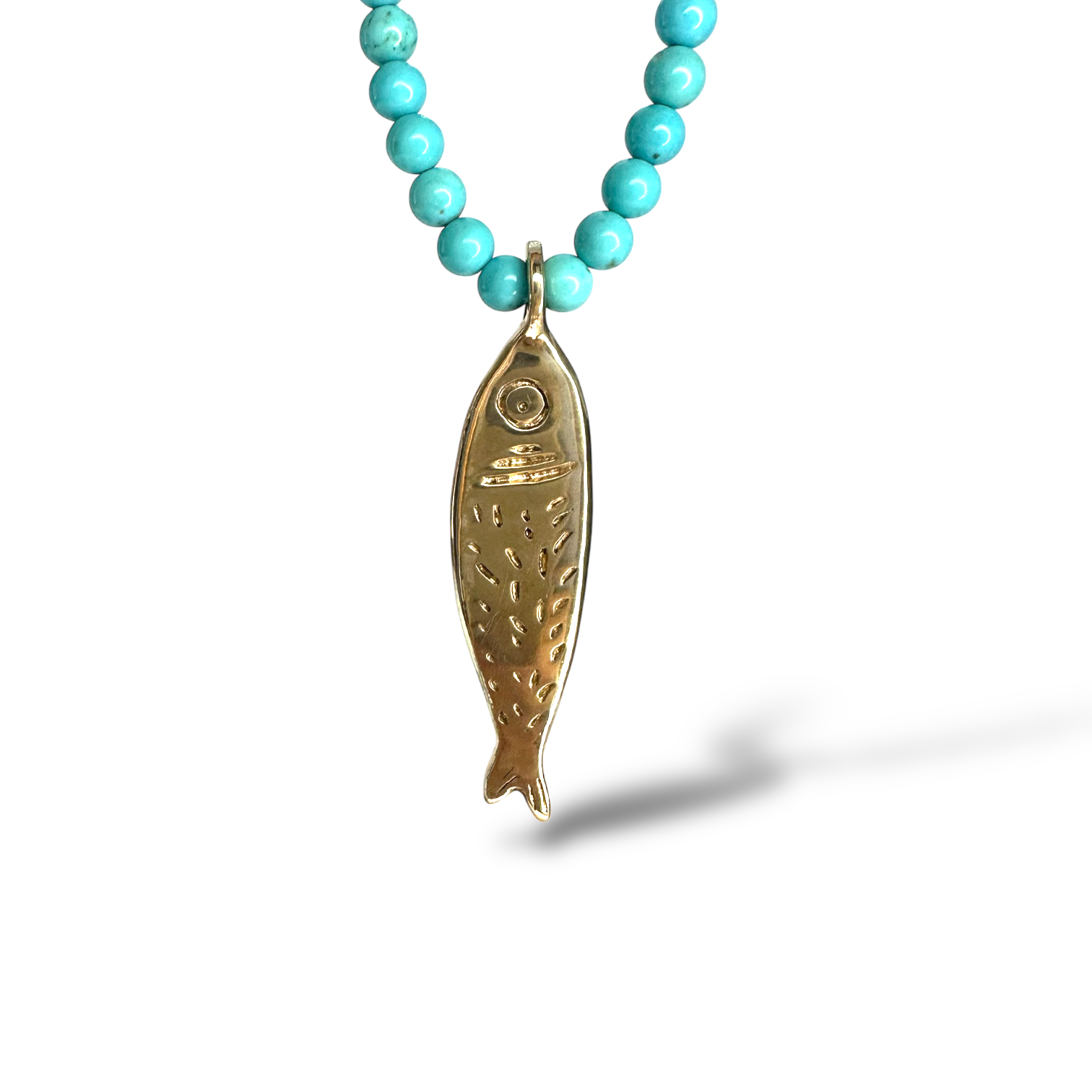 Sardine turquoise necklace