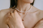 Red heart necklace