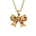 Bow necklace