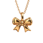 Bow necklace