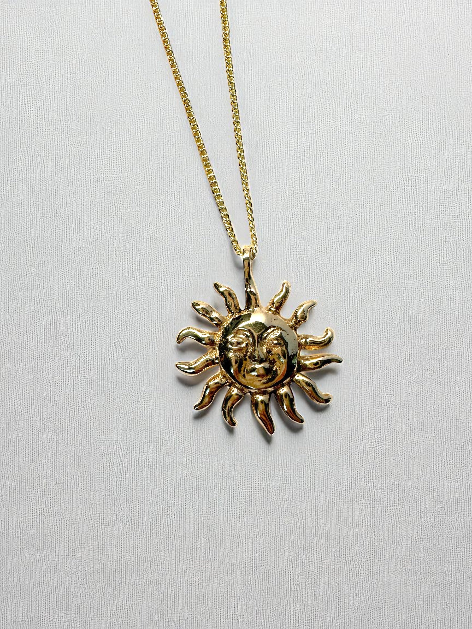Sun necklace